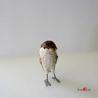 sparrow sculpture