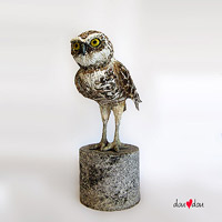 Burrowing Owl Sculpture